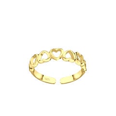 Серебряное кольцо на палец ноги для девушек Elfas SKGM006 цена и информация | Аксессуары для детей | kaup24.ee