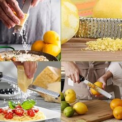 Тёрка для цедры лимона из нержавеющей стали Deal цена и информация | Столовые и кухонные приборы | kaup24.ee