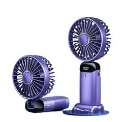 Мини портативный вентилятор Deal, фиолетовый цена и информация | Вентиляторы | kaup24.ee