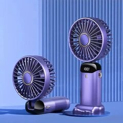 Мини портативный вентилятор Deal, фиолетовый цена и информация | Вентиляторы | kaup24.ee