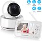 Wanme beebimonitor kaameraga, BM-RXMP02, 5" LCD, 720p, valge hind ja info | Beebimonitorid | kaup24.ee