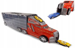 Suur veoauto koos autodega hind ja info | Poiste mänguasjad | kaup24.ee