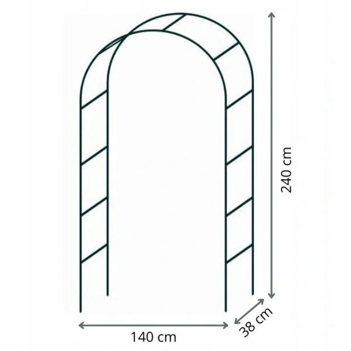 Taimekaar Fluxar home AR311, 240 cm hind ja info | Vaasid, alused, redelid lilledele | kaup24.ee