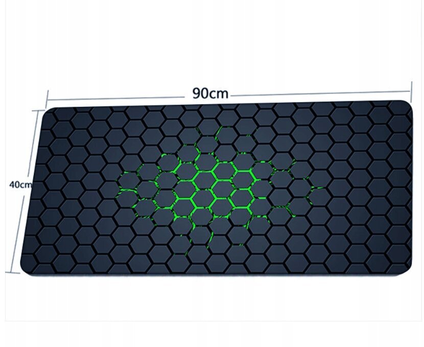 3D hiirematt XXL - 40cm x 90cm hind ja info | Hiired | kaup24.ee