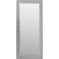 Настенное Зеркало Кристаллы Серебро 80x180см цена и информация | Зеркала | kaup24.ee