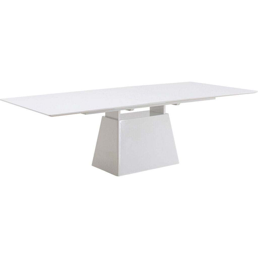 Pikendadatav laud "Benvenuto", Valge 200 (50) x 110 cm hind ja info | Köögi- ja söögilauad | kaup24.ee