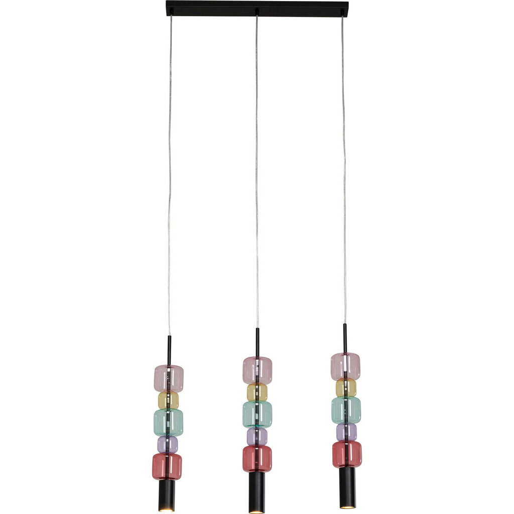 Ripplamp "Candy", mitmevärviline, 70 cm цена и информация | Rippvalgustid | kaup24.ee