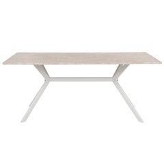 Laud Aatrium Onex, 90x180x75 cm, valge hind ja info | Köögi- ja söögilauad | kaup24.ee