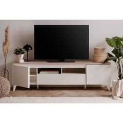 Telerilaud Aatrium Bertrix, 177x40x51 cm, valge hind ja info | TV alused | kaup24.ee