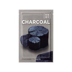 Leht-näomask The Saem Natural Charcoal, 21 ml hind ja info | Näomaskid, silmamaskid | kaup24.ee
