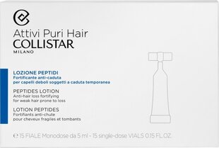 Маска для волос Collistar Peptides Lotion, 15x5 мл цена и информация | Маски, масла, сыворотки | kaup24.ee