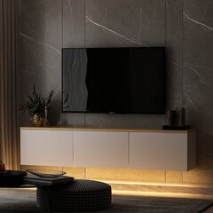 TV stalas Neon - White v2 цена и информация | Тумбы под телевизор | kaup24.ee