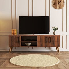 ТВ столик Asir Exxen 1582, коричневый цена и информация | Тумбы под телевизор | kaup24.ee