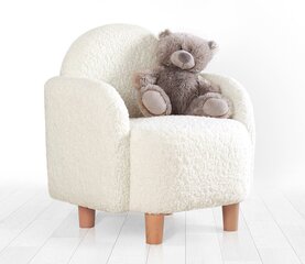 Детское кресло Asir Moylo, белое цена и информация | Детские диваны, кресла | kaup24.ee