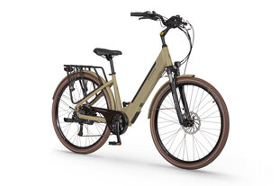 Elektrijalgratas EcoBike X-City Cappuccino 28", pruun цена и информация | Электровелосипеды | kaup24.ee