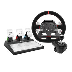 Gaming Wheel PXN-V10 V2 (PC / PS3 / PS4 / XBOX ONE / SWITCH) hind ja info | Regulaatorid | kaup24.ee