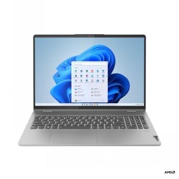 Lenovo IdeaPad Flex 5 16ABR8 AMD Ryzen 5 7530U 8GB SSD 512GB AMD Radeon Graphics W11H Arctic Grey цена и информация | Sülearvutid | kaup24.ee