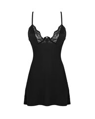 Öösärk Obsessive Bellastia Chemise, XL/XXL, must hind ja info | Naiste sekspesu | kaup24.ee