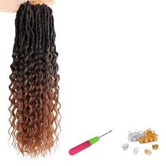 Волосы Deep Faux Locs, 24 дюйма, упаковка из 6 штук (T30) цена и информация | Аксессуары для волос | kaup24.ee