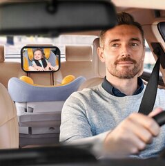 Hikey Baby monitor peegel autodele 30x20 hind ja info | Autoistmete lisavarustus | kaup24.ee