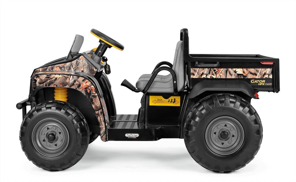 Laste kahekohaline elektriauto Peg Perego John Deere Gator Camo 12V/350W hind ja info | Laste elektriautod | kaup24.ee