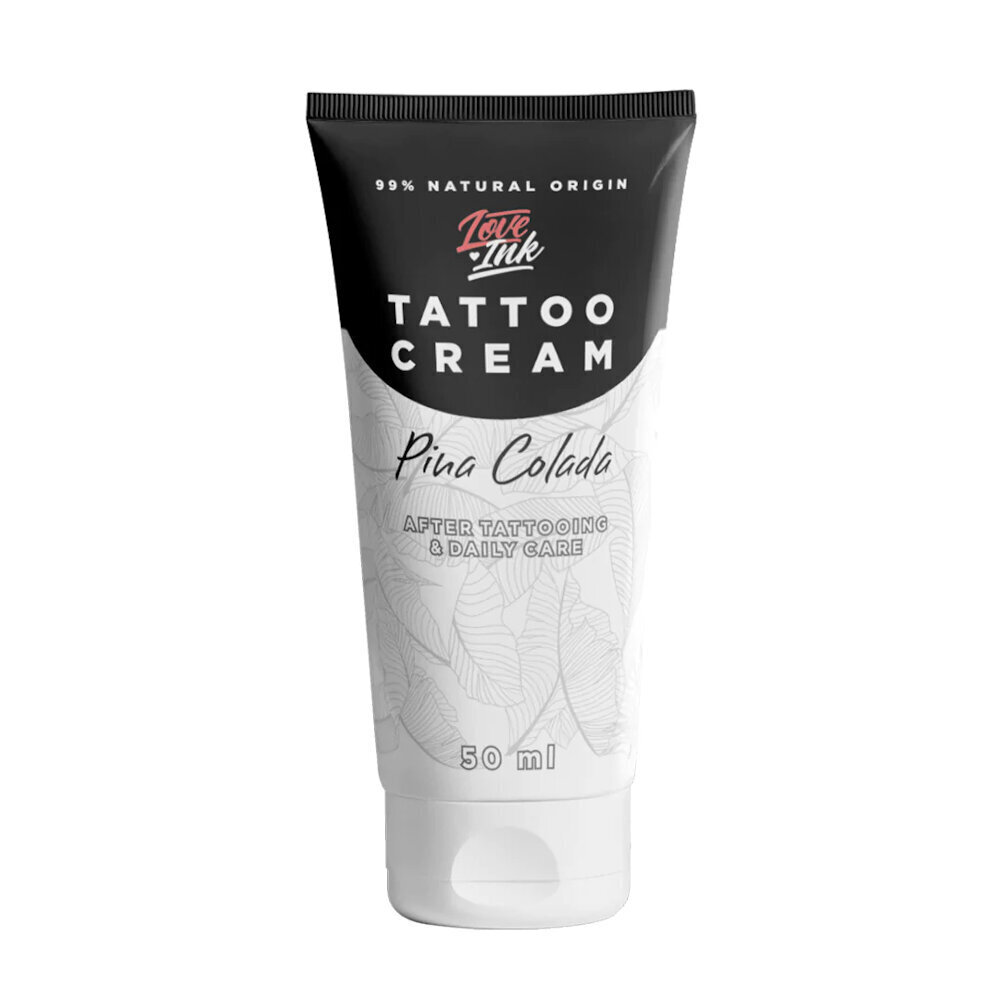 Tattoo kreem ananassikokteiliga Loveink Tattoo Cream Pina Colada, 50ml цена и информация | Kehakreemid, kehaspreid | kaup24.ee