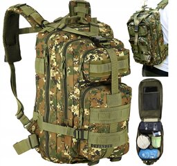 Рюкзак военный тактический Nils, 30л, зеленый цена и информация | Рюкзаки и сумки | kaup24.ee