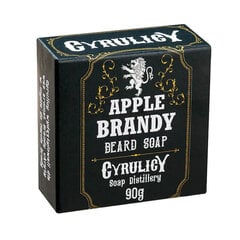 Цирюлицы Мыло для бороды Apple Brandy, 90г цена и информация | Косметика и средства для бритья | kaup24.ee