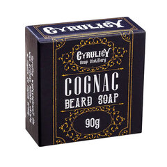 Habeme raseerimisseep Cyrulicy Cognac Beard Soap, 90 g hind ja info | Raseerimisvahendid | kaup24.ee