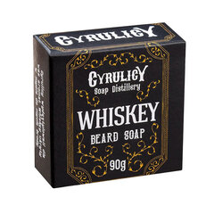 Habeme raseerimisseep Cyrulicy Whisky Beard Soap, 90 g hind ja info | Raseerimisvahendid | kaup24.ee