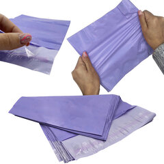 Курьерский конверт на клейкой ленте, фиолетовый, 260х350мм, 55 мм, Omimar, 50 шт. цена и информация | Смягчает воду и защищает Вашу посудомоечную машину от извести. | kaup24.ee