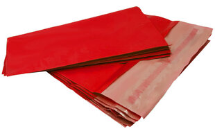 Курьерский конверт на клейкой ленте, красный, 260х350мм, 55 мм, Omimar, 50 шт. цена и информация | Канцелярские товары | kaup24.ee
