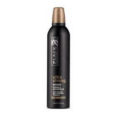 Juuksevaht Black Ultra Strong Hair Mousse New Formula Antihumidity, 400 ml hind ja info | Viimistlusvahendid juustele | kaup24.ee