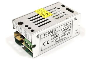 Модульный блок питания 12V 15W 1,25A IP20 VER.2 цена и информация | Источники питания | kaup24.ee