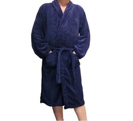 Халат мужской, синий цена и информация | Мужские халаты, пижамы | kaup24.ee
