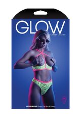 Комплект сексуального нижнего белья Glow Fantasy Lingerie Persuasive, Q/S цена и информация | Сексуальное женское белье | kaup24.ee