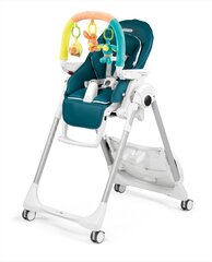 Стульчик для кормления многофункциональный Peg Perego Prima Pappa Follow Me Plus, Petrolio цена и информация | Стульчики для кормления | kaup24.ee