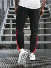 Спортивные штаны для мужчин, чёрные цена и информация | Мужские брюки | kaup24.ee