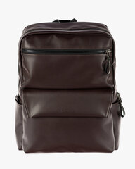 Рюкзак Milinal "Voyage", экокожа коричневый цена и информация | Рюкзаки и сумки | kaup24.ee