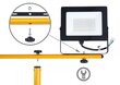 Komplekt: LED pikendus topelt statiiv + 2x 50W valgusfoor, neutraalne valge (4500K) hind ja info | Taskulambid, prožektorid | kaup24.ee