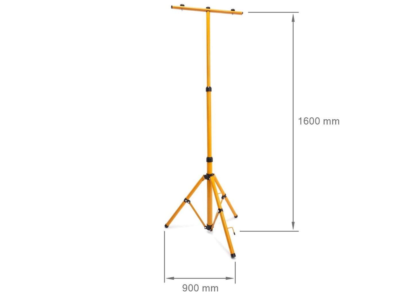 Komplekt: LED pikendus topelt statiiv + 2x 50W valgusfoor, neutraalne valge (4500K) hind ja info | Taskulambid, prožektorid | kaup24.ee