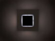 Lakke - seina - seinalamp - LED seinalamp Squera 7W - Must - Neutraalne valge (4500K) hind ja info | Seinavalgustid | kaup24.ee