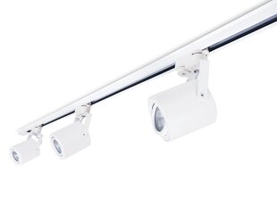 Комплект Steka Cubo светодиодный светильник на рейку GU10 x3 + шинопровод 1,5 м - Белый цена и информация | Потолочные светильники | kaup24.ee