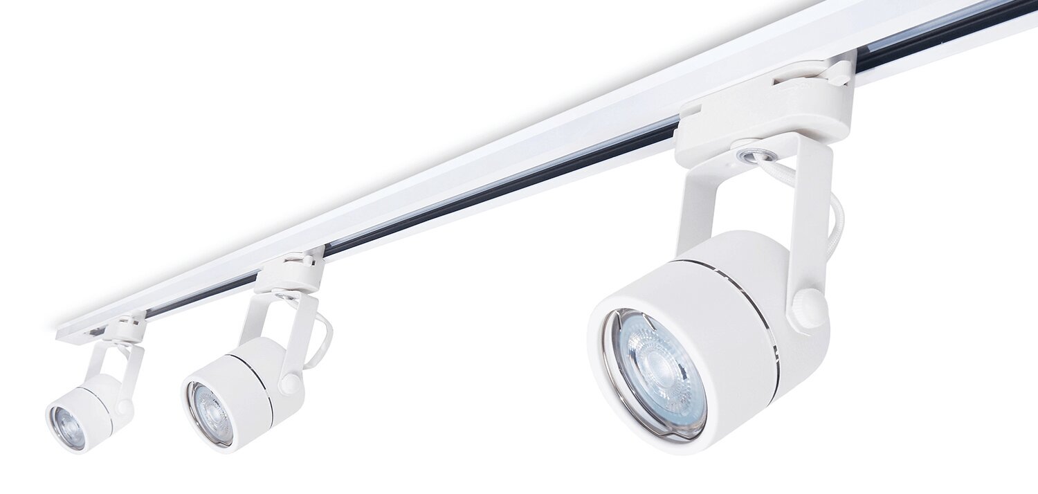 Steka Violet LED rööpmelamp GU10 x3 + 1,5m komplekt - valge цена и информация | Laelambid | kaup24.ee