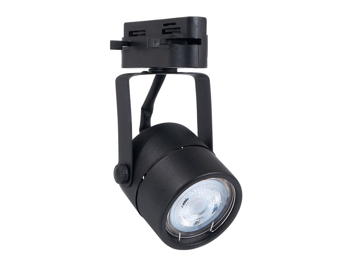 Steka Violet LED rööpmelamp GU10 x3 + 1,5m komplekt - must цена и информация | Laelambid | kaup24.ee