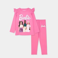 Rõivakomplekt tüdrukutele Barbie hind ja info | Komplektid tüdrukutele | kaup24.ee