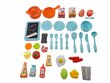 Laste köök külmiku ja gaasipliidiga Luxma 169 hind ja info | Tüdrukute mänguasjad | kaup24.ee