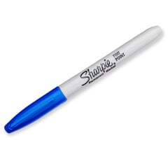Постоянный маркер Sharpie Fine Point Синий 0,9 mm (12 штук) цена и информация | Канцелярские товары | kaup24.ee