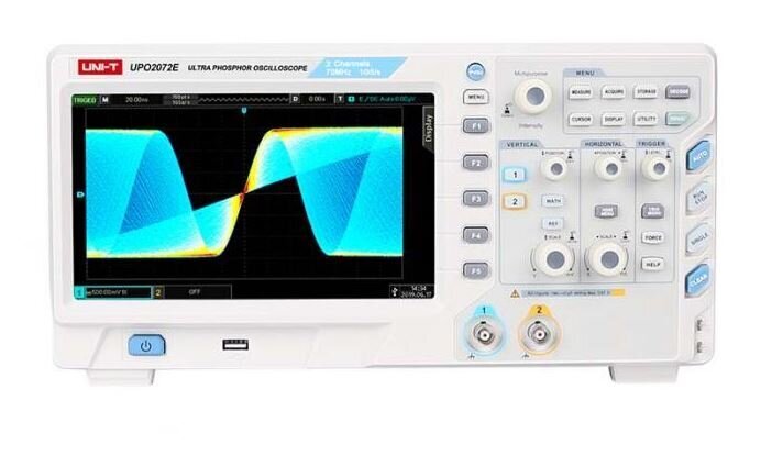 Ostsilloskoop Uni-T UPO2072E, 2 kanalit hind ja info | Käsitööriistad | kaup24.ee