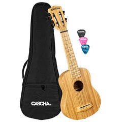 Sopran ukulele Cascha Bamboo Natural HH 2312 hind ja info | Kitarrid | kaup24.ee